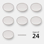 Stoneware Narrow Rim Commercial Grade Dinnerware (Brown Speckle, Platter 9.5" x 7.25")