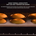 12 Cavity Donut Baking Pans Nonstick Donut Pan Carbon Steel Ring Donut Baking Tins Doughnut Pans Donut Molds Baking Pan