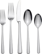 Oneida B1013020Al20 Doublet 20 Piece Everyday Flatware Set, Service For 4