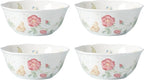 Lenox Butterfly Meadow 4-Piece Large All-Purpose Bowls, 4.03, Multi
