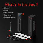 WiFi Meat Thermometer | Long-Range Wireless Probe for Oven, Grill, Air Fryer, BBQ | Smart APP | Dual Sensors | IP67 Waterproof