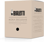Bialetti Mocha Exclusive Black 3 Cup Open Fire (Coffee Maker, Espresso Maker, Makinetta)