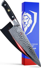Dalstrong Shogun Series Chef Knife 8" ELITE Bundled with Paring Knife 3.5" Gift Set