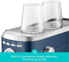 CASABREWS Espresso Machine 20 Bar, Professional Espresso Maker with Milk Frother Steam Wand, Espresso Coffee Machine with 34oz Removable Water Tank, Sapphire Blue