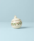 Lenox 890765 Holiday Ornament Candy Jar, Christmas Hosting