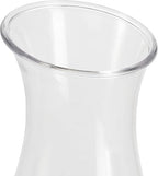 Carlisle FoodService Products 7090207 Cascata Carafe Juice Jar Beverage Decanter Only, Plastic, 1 L, Clear (Pack of 12)