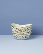 Lenox 897082 Holiday Dinnerware Place Setting Bowls, Set of 4, Christmas