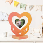 3 Sets Large Photo Frame Resin Molds, AIFUDA Heart Silicone with Love Mould for Epoxy Resin, DIY Picture Frame Mold for Casting Art Crafts