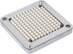 1/2" 1/4" 3/8" Multi-model universal Stainless Steel Replacement Chopper Blade & Pusher Block Set For Commercial Vegetable Cutter Dicer Strip Interchangeable Blade (1/4 inch)