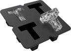 Customized Letter T Ice Cube Mold -Letter Silicone Ice Mold for Custom Ice Cube Mold and Baking Chocolate and Crafting Letter Molds, Ice Cube Molds for Cocktails & Whiskey with Custom Letters