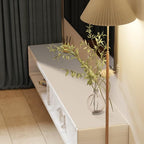 Dresser Cover - Can Be Used On Both Sides Waterproof and Easy to Clean Good Flatness Used for Dresser Table(Off White+Light Gray 10x44)