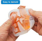 3 Sets Large Photo Frame Resin Molds, AIFUDA Heart Silicone with Love Mould for Epoxy Resin, DIY Picture Frame Mold for Casting Art Crafts