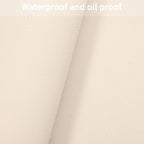 Table Protector for Dining Room - Can Be Used On Both Sides Waterproof and Easy to Clean Good Flatness Used for Dining Table(Off White+Light Gray 54x54)