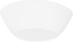 Carlisle FoodService Products Ridge Reusable Plastic Bowl Soup Bowl for Home and Restaurant, Melamine, 8 Ounces, Marble, (Pack of 24)