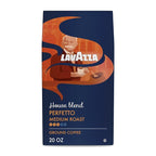 Lavazza House Blend Perfetto Ground Coffee 6 Bags of 20oz, Medium Roast, Full-bodied, Intensity 3/5, 100% Arabica, Ideal for Drip Brewers, (Pack of 6) - Package May Vary