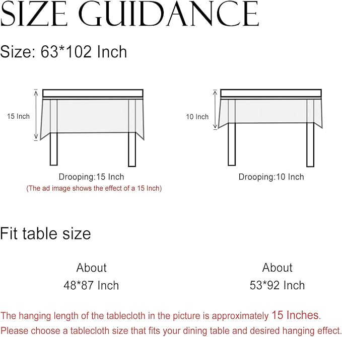 ISAENNE Designer Linen Floral Long Rectangle Tablecloth,Pale Yellow Farmhouse Indoor Table Cloth,Durable Decor Tablecloths for Dining Kitchen Thanksgiving Christmas,63"*102"-Chamonix A
