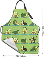 Men Women Apron, Adjustable Neck with 2 Pockets - Chef Apron for Cooking - Mom Dad Gift for Christmas, Birthday