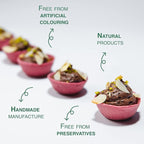 CROC'IN - Orange Mini Tart Shells - Edible Appetizer Or Dessert Cups - Pastry Pans - Artisanal & Vegan Confection - 60 Pieces