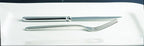 Fortessa Metropolitan 18/10 Stainless Steel Flatware, 5 Piece Place Setting, Service for 1