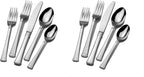 Mikasa, Harmony Flatware Service for 4, 20 Piece Set, 18/10 Stainless Steel Silverware Set (Pack of 2)