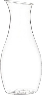 Carlisle FoodService Products 7090307 Cascata Carafe Juice Jar Beverage Decanter Only, Plastic, 1.5 L, Clear (Pack of 12)