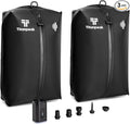 Vacuum Bags for Travel Luggage with Pump, Reusable Space Saver Waterproof Compression Bags for Suitcase,Travel Backpack, Vacuum Seal Packing cube for Storage Organizer Cloth Packing(2PCS + 1PUMP-17L)
