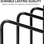 Cutting Board Organizer(1 Pc),Kitchen Cabinet Dividers for baking sheets,Bakeware Holder with 5 Slots,Space Saving,for used to Baking Tray and Chopping Storage
