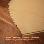 18x26 Inch - 1600 Sheets Commercial Baking Parchment Paper Bulk, Full Sheet Pan Heavy Duty Food-Safe, Oven Paper for Bakeries, Restaurants, Food Processing (Brown 18.1"×26"(46×66cm) 1600 sheets)