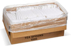 1000 Count Bulk Cutlery (Tea Spoons, White)