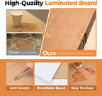 HOMEDANT 5 Tier Storage Shelves Adjustable Laminated Boltless Garage Metal Shelving Unit Heavy Duty Utility Rack Shelf Warehouse Pantry Closet Kitchen 35.9" W x 16.2" D x 71.3" H 10Pack