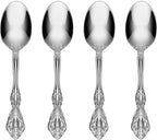 Oneida 2765004C Michelangelo Fine Flatware Dinner Spoons, Set Of 4