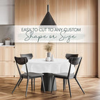 Quality Table Pad Protector, Superior Protection from Spills, Scratches & Heat - Reusable Table Cloth with Cushion Flannel Backing (90" L x 54" W)