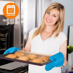NutriChef 8-Piece Nonstick Stackable Bakeware Set - PFOA, PFOS, PTFE Free Baking Pan Set w/Non-Stick Coating, 450°F Oven Safe, Round Cake, Loaf, Muffin, Wide/Square Pans, Cookie Sheet (Plum)