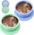 2-Packs Paperless Collapsible Travel Pour Over Coffee Dripper Kit Portable Coffee Filter - Travel Pour Over Coffee Maker Camping - Reusable Coffee Strainer Pour Over Cup (Blue+Green)