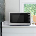 Panasonic NN-SN67K Microwave Oven, 1.2 cu.ft, Stainless Steel/Silver