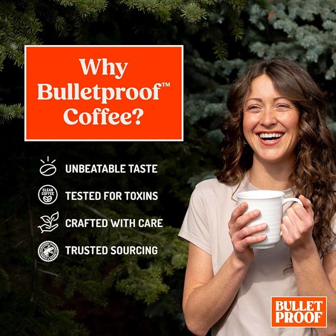 Bulletproof Breakfast Blend Light Roast Ground Coffee, 12 Ounces, Clean Coffee Tested for Toxins, Packaging May Vary (Pack of 2)