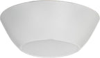 Carlisle FoodService Products Ridge Reusable Plastic Bowl Soup Bowl for Home and Restaurant, Melamine, 8 Ounces, Cement, (Pack of 24)