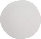 Carlisle FoodService Products Ridge Reusable Plate Rimless Plate for Home and Restaurant, Melamine, 11 Inches, Cement