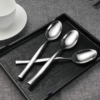 Idotry 12-Piece Stainless Steel Dinner Spoons, 7.96 Inches