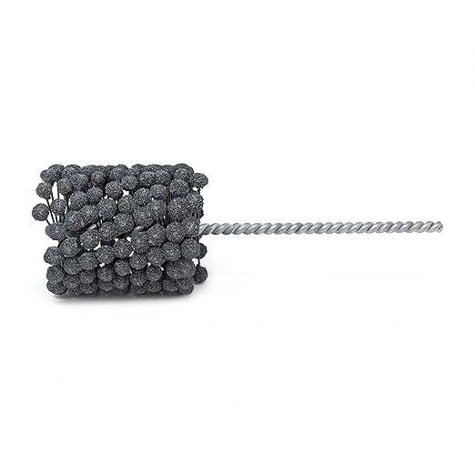 Brush Research BC23860 FLEX-HONE®, 2-3/8" (60.3mm) Diameter, 60 Grit, Silicon Carbide, for Mild Steel, Stainless Steel, Cast Iron and Softer Ferrous Materials