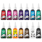 Gel Food Coloring Set - Concentrated Vibrant 14 Colors Edible Food Grade Dye for Cake, Icing, Macarons, Cookies, Baking Decoration, Fondant, DIY Soap, Bath Bombs -16.6 fl.oz (35ml/Bottle)