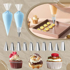 131Pcs Springform Pan Cake Pan Sets for Baking Non-Stick Cake Decorating Kit (4, 7, 9 Inch), Piping Bags and Tips Cheesecake Bakeware Baking Tools Parchment Paper & Manual