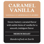 Copper Moon Single Serve Coffee Pods for Keurig K-Cup Brewers, Medium Roast, Caramel Vanilla Blend, 12 Count
