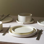 Stone Lain Bao 12-Piece Dinnerware Set Stoneware, Beige