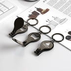 10pcs Personalized 4 in 1 Multi Function Bottle Opener, Nail Clipper, Wedding Favors Brewery, Private Customized, Black, Multitool Gifts for Men