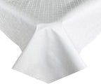 Newbridge Quilted Waterproof Cut to Fit Table Pad Protector with Flannel Backing, Heat Resistant, Wipe Clean, Cushioned Pad Protects Table from Spills and Scratches (52" Round)
