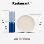 Stoneware Coupe Commercial Grade Dinnerware, Ivory, Plate 7.25", Case of 36