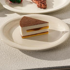Stoneware Narrow Rim Commercial Grade Dinnerware, America White, Oval Platter 9.5" x 7.25", Cae of 24