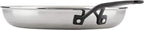 KitchenAid 5-Ply Clad Polished Stainless Steel Fry Pan/Skillet, 12.25 Inch