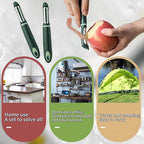 10 Pack Vegetable Potato Peeler for Kitchen,Ergonomic Soft-Touch Handle-Black (Aquamarine, 30 Pack)